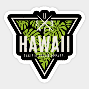 Hawaii surf design, print, typography Sticker